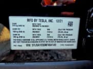 ✅ 2022 Tesla Model S • VIN: 5YJSA1E55NF464149 • Lot: 92847295. Wystawiony na Copart z przebiegiem 56 200 mil. Bezpłatny archiwum sprzedaży aukcyjnych z USA i szczegółowy raport historii pojazdu na DreamBid. Zdjęcie 13.