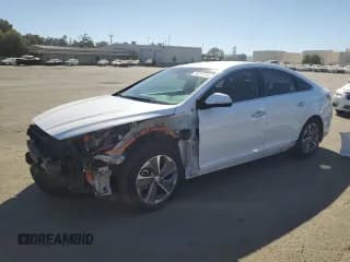 ✅ 2019 Hyundai Sonata • VIN: KMHE14L29KA090085 • Лот: 74717774. Опубликован ранее на Copart с пробегом 45 073 миль. Бесплатный доступ к архиву аукционных продаж из США и подробный отчёт об истории автомобиля на DreamBid. Изображение 1.