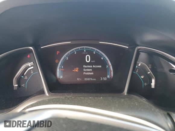 ✅ 2021 Honda Civic Touring • VIN: 19XFC1F98ME002038 • Lot: 66498595. Wystawiony na Copart z przebiegiem 24 874 mil. Bezpłatny archiwum sprzedaży aukcyjnych z USA i szczegółowy raport historii pojazdu na DreamBid. Zdjęcie 9.