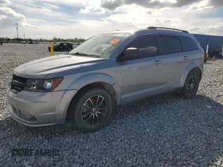 ✅ 2018 Dodge Journey SE • VIN: 3C4PDCABXJT218682 • Lot: 92112795. Listed on Copart with 129,439 mi. Free auction sales archive from the USA and detailed vehicle history report at DreamBid. Image 1.