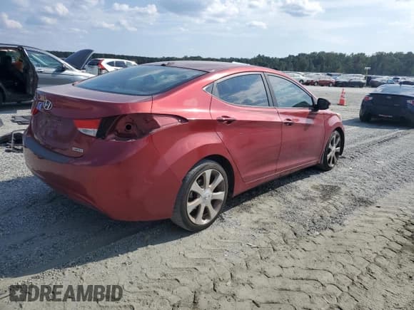 ✅ 2013 Hyundai Elantra GLS • VIN: 5NPDH4AE4DH249616 • Lot: 81478295. Listed on Copart with 140,064 mi. Free auction sales archive from the USA and detailed vehicle history report at DreamBid. Image 3.