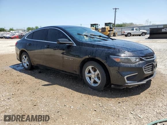 ✅ 2016 Chevrolet Malibu LS • VIN: 1G1ZB5ST2GF257019 • Lot: 53168335. Listed on Copart with Not provided. Free auction sales archive from the USA and detailed vehicle history report at DreamBid. Image 4.