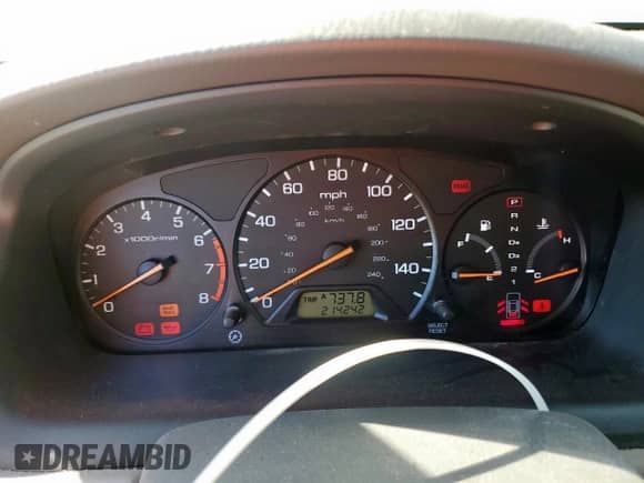 2002 Honda Accord EX z VIN JHMCG56642C007938, wystawiony jako Copart lot #91113885 z przebiegiem 214 242 mil mil oraz Czysty tytuł • Clean title. Historia ofert i sprzedaży dostępna na DreamBid. Obrazek 9.