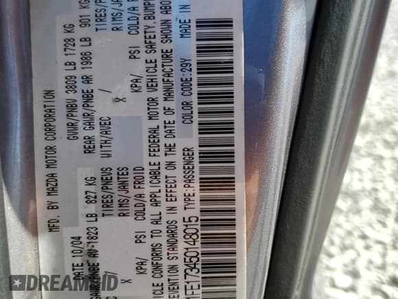 ✅ 2005 Mazda RX-8 • VIN: JM1FE173450148015 • Lot: 86308825. Wystawiony na Copart z przebiegiem 96 734 mil. Bezpłatny archiwum sprzedaży aukcyjnych z USA i szczegółowy raport historii pojazdu na DreamBid. Zdjęcie 12.