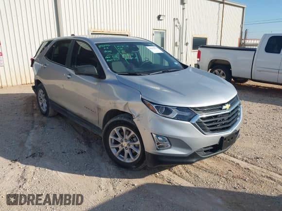 ✅ 2021 Chevrolet Equinox LS • VIN: 3GNAXHEV7MS166010 • Лот: 43317572. Опубликован ранее на IAAI с пробегом 66 088 миль. Бесплатный доступ к архиву аукционных продаж из США и подробный отчёт об истории автомобиля на DreamBid. Изображение 1.