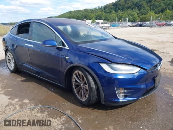✅ 2018 Tesla Model X 75D • VIN: 5YJXCDE20JF103722 • Лот: 43091191. Опубликован ранее на IAAI с пробегом 129 510 миль. Бесплатный доступ к архиву аукционных продаж из США и подробный отчёт об истории автомобиля на DreamBid. Изображение 1.