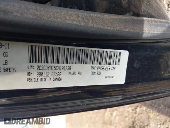 ✅ 2012 Dodge Challenger R/T Plus • VIN: 2C3CDYBT5CH101238 • Lot: 41335464. Wystawiony na IAAI z przebiegiem 133 035 mil. Bezpłatny archiwum sprzedaży aukcyjnych z USA i szczegółowy raport historii pojazdu na DreamBid. Zdjęcie 9.