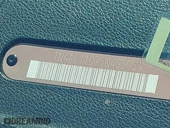 ✅ 2005 Nissan Altima S • VIN: 1N4AL11D75N405954 • Lot: 41643379. Listed on IAAI with 228,084 mi. Free auction sales archive from the USA and detailed vehicle history report at DreamBid. Image 9.