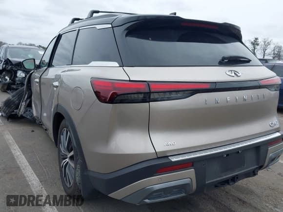 ✅ 2025 Infiniti QX60 Autograph • VIN: 5N1AL1HU9SC347798 • Лот: 41952279. Опубликован ранее на IAAI с пробегом 957 миль. Бесплатный доступ к архиву аукционных продаж из США и подробный отчёт об истории автомобиля на DreamBid. Изображение 3.