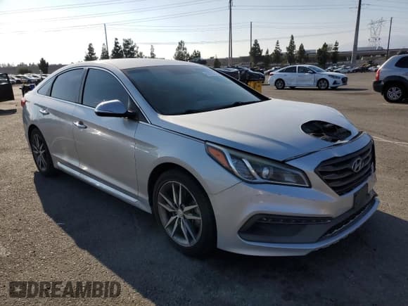 ✅ 2015 Hyundai Sonata Sport • VIN: 5NPE34AB2FH093779 • Лот: 81970015. Опубликован ранее на Copart с пробегом 157 711 миль. Бесплатный доступ к архиву аукционных продаж из США и подробный отчёт об истории автомобиля на DreamBid. Изображение 4.