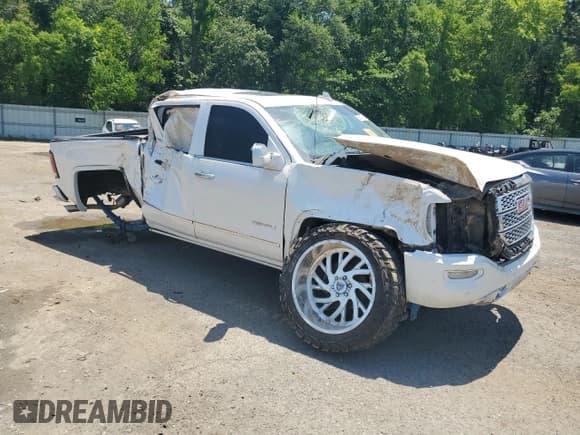 ✅ 2016 GMC Sierra 1500 Denali • VIN: 3GTP1PEC7GG369421 • Lot: 55854155. Listed on Copart with Not provided. Free auction sales archive from the USA and detailed vehicle history report at DreamBid. Image 4.