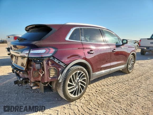 ✅ 2019 Lincoln Nautilus Reserve • VIN: 2LMPJ6L96KBL65986 • Lot: 80630255. Listed on Copart with 80,260 mi. Free auction sales archive from the USA and detailed vehicle history report at DreamBid. Image 3.