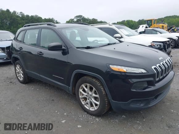 ✅ 2015 Jeep Cherokee Sport • VIN: 1C4PJLAB0FW761467 • Lot: 42362433. Listed on IAAI with 133,794 mi. Free auction sales archive from the USA and detailed vehicle history report at DreamBid. Image 1.
