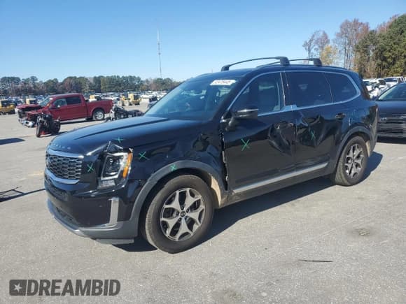 ✅ 2020 Kia Telluride EX • VIN: 5XYP34HC0LG048222 • Lot: 92478445. Wystawiony na Copart z przebiegiem 166 570 mil. Bezpłatny archiwum sprzedaży aukcyjnych z USA i szczegółowy raport historii pojazdu na DreamBid. Zdjęcie 1.