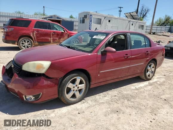 2006 Chevrolet Malibu LTZ z VIN 1G1ZU53846F156986, wystawiony jako Copart lot #59803845 z przebiegiem Nie podano mil oraz Szkoda całkowita • Salvage title. Historia ofert i sprzedaży dostępna na DreamBid. Obrazek 1.