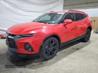 ✅ 2019 Chevrolet Blazer RS • VIN: 3GNKBJRS6KS584193 • Лот: 81281565. Опубликован ранее на Copart с пробегом 104 515 миль. Бесплатный доступ к архиву аукционных продаж из США и подробный отчёт об истории автомобиля на DreamBid. Изображение 1.
