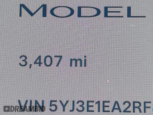 ✅ 2024 Tesla Model 3 • VIN: 5YJ3E1EA2RF870661 • Lot: 41562281. Wystawiony na IAAI z przebiegiem 3 407 mil. Bezpłatny archiwum sprzedaży aukcyjnych z USA i szczegółowy raport historii pojazdu na DreamBid. Zdjęcie 15.