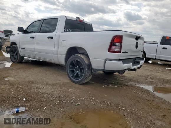 ✅ 2023 Ram 1500 Lone Star • VIN: 1C6SRFFT9PN636262 • Lot: 90392255. Listed on Copart with 104,450 mi. Free auction sales archive from the USA and detailed vehicle history report at DreamBid. Image 2.