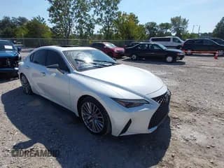 ✅ 2022 Lexus IS 300 • VIN: JTHDA1D21N5120205 • Lot: 43247479. Listed on IAAI with 41,686 mi. Free auction sales archive from the USA and detailed vehicle history report at DreamBid. Image 1.