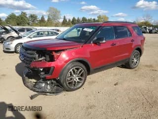 ✅ 2016 Ford Explorer Sport • VIN: 1FM5K8GT2GGC39268 • Lot: 87106565. Listed on Copart with 101,517 mi. Free auction sales archive from the USA and detailed vehicle history report at DreamBid. Image 1.