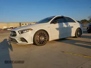 ✅ 2020 Mercedes-Benz A 35 AMG • VIN: W1K3G5BB7LJ219093 • Лот: 92048275. Опубликован ранее на Copart с пробегом 88 459 миль. Бесплатный доступ к архиву аукционных продаж из США и подробный отчёт об истории автомобиля на DreamBid. Изображение 1.