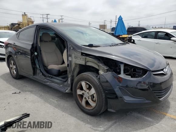 ✅ 2015 Hyundai Elantra Limited • VIN: KMHDH4AE7FU439561 • Lot: 65419735. Listed on Copart with 101,411 mi. Free auction sales archive from the USA and detailed vehicle history report at DreamBid. Image 4.