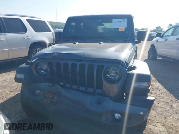 ✅ 2021 Jeep Wrangler Unlimited Sport S • VIN: 1C4HJXDN3MW511879 • Lot: 42699053. Listed on IAAI with 88,570 mi. Free auction sales archive from the USA and detailed vehicle history report at DreamBid. Image 6.