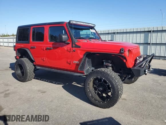 ✅ 2019 Jeep Wrangler Unlimited Sport S • VIN: 1C4HJXDN8KW588633 • Lot: 92622205. Listed on Copart with 101,810 mi. Free auction sales archive from the USA and detailed vehicle history report at DreamBid. Image 4.