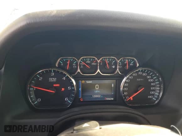 2015 Chevrolet Tahoe LTZ with VIN 1GNSKCKC1FR118128, listed as a Copart auction lot 89589135 with 129,932 mi miles and Salvage title. Bid and sale history available at DreamBid. Image 9.