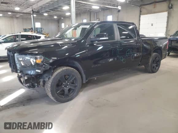 2020 Ram 1500 Big Horn с VIN 1C6SRFMT4LN324413, выставлен на аукционе Copart как лот 90345205 с пробегом 142 578 миль миль и Списание • Salvage title. История ставок и продаж доступна на DreamBid. Изображение 1.