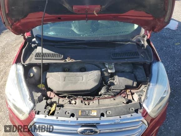 ✅ 2017 Ford Escape SE • VIN: 1FMCU0G91HUC60090 • Lot: 90500725. Listed on Copart with 107,752 mi. Free auction sales archive from the USA and detailed vehicle history report at DreamBid. Image 12.