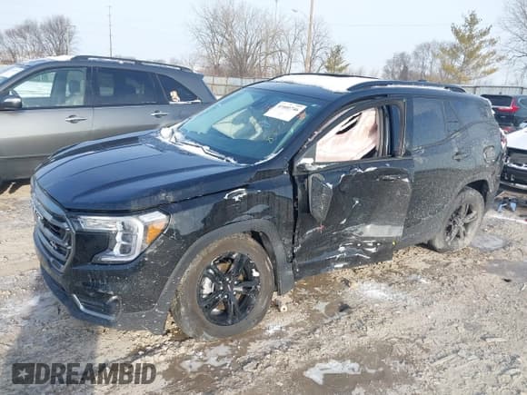 ✅ 2022 GMC Terrain AT4 • VIN: 3GKALYEV5NL158511 • Lot: 41601746. Listed on IAAI with 19,974 mi. Free auction sales archive from the USA and detailed vehicle history report at DreamBid. Image 2.