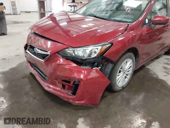 ✅ 2017 Subaru Impreza Premium • VIN: 4S3GKAB60H3622432 • Lot: 42703374. Listed on IAAI with 54,772 mi. Free auction sales archive from the USA and detailed vehicle history report at DreamBid. Image 18.