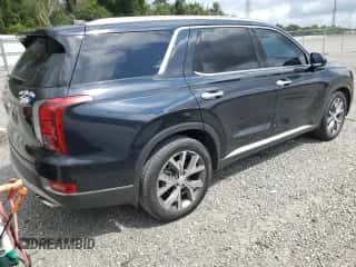 2020 Hyundai Palisade SEL с VIN KM8R34HE0LU095903, выставлен на аукционе Copart как лот 70981964 с пробегом 74 114 миль миль и Списание • Salvage title. История ставок и продаж доступна на DreamBid. Изображение 3.