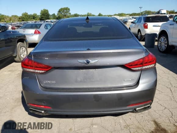 2015 Hyundai Genesis 3.8L z VIN KMHGN4JE9FU059398, wystawiony jako Copart lot #69996594 z przebiegiem 129 245 mil mil oraz Szkoda całkowita • Salvage title. Historia ofert i sprzedaży dostępna na DreamBid. Obrazek 6.