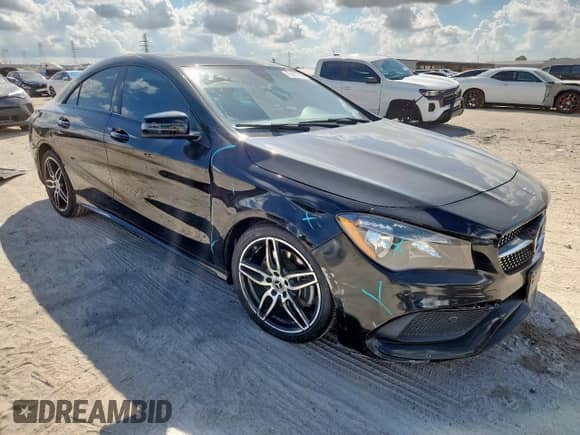 2018 Mercedes-Benz CLA 250 z VIN WDDSJ4EB6JN590836, wystawiony jako Copart lot #85327745 z przebiegiem 76 467 mil mil oraz Szkoda całkowita • Salvage title. Historia ofert i sprzedaży dostępna na DreamBid. Obrazek 4.