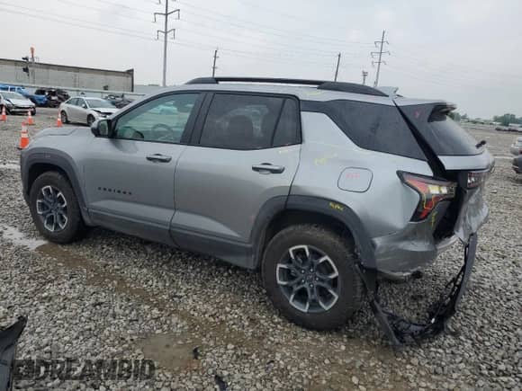 2025 Chevrolet Equinox AWD ACTIV с VIN 3GNAXSEG8SL120224, выставлен на аукционе Copart как лот 58823805 с пробегом 11 860 миль миль и Списание • Salvage title. История ставок и продаж доступна на DreamBid. Изображение 2.