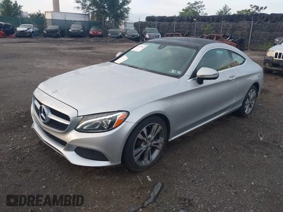 ✅ 2017 Mercedes-Benz C 300 • VIN: WDDWJ4KB8HF378644 • Lot: 42994647. Listed on IAAI with Not provided. Free auction sales archive from the USA and detailed vehicle history report at DreamBid. Image 2.