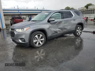 ✅ 2021 Chevrolet Traverse LT • VIN: 1GNEVHKW3MJ109521 • Lot: 81776725. Wystawiony na Copart z przebiegiem 80 952 mil. Bezpłatny archiwum sprzedaży aukcyjnych z USA i szczegółowy raport historii pojazdu na DreamBid. Zdjęcie 1.