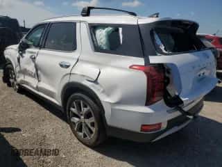 2021 Hyundai Palisade SEL с VIN KM8R44HE7MU259226, выставлен на аукционе Copart как лот 76013394 с пробегом Не указан миль и На запчасти • Non repairable. История ставок и продаж доступна на DreamBid. Изображение 2.