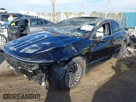 ✅ 2024 Hyundai Sonata Limited • VIN: KMHL54JJ5RA100174 • Лот: 41615773. Опубликован ранее на IAAI с пробегом 8 707 миль. Бесплатный доступ к архиву аукционных продаж из США и подробный отчёт об истории автомобиля на DreamBid. Изображение 2.