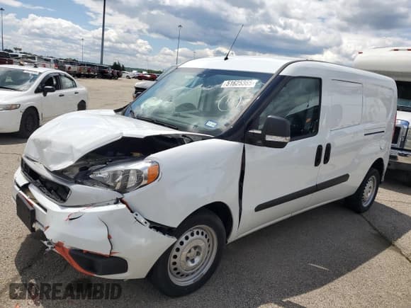 ✅ 2022 Ram ProMaster City Cargo Tradesman • VIN: ZFBHRFABXN6W61876 • Lot: 51625365. Listed on Copart with 46,925 mi. Free auction sales archive from the USA and detailed vehicle history report at DreamBid. Image 1.