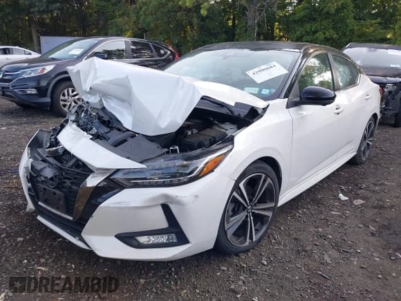 ✅ 2021 Nissan Sentra SR • VIN: 3N1AB8DV4MY303199 • Lot: 42900684. Listed on IAAI with 72,622 mi. Free auction sales archive from the USA and detailed vehicle history report at DreamBid. Image 2.