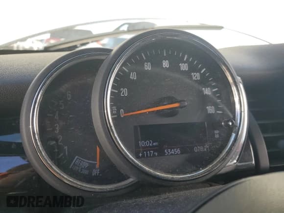 ✅ 2018 MINI Convertible Cooper • VIN: WMWWG5C5XJ3D00350 • Lot: 74132294. Listed on Copart with 53,456 mi. Free auction sales archive from the USA and detailed vehicle history report at DreamBid. Image 9.