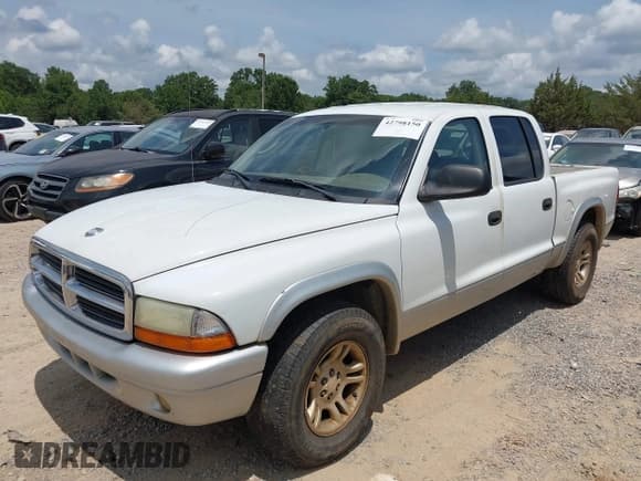 ✅ 2003 Dodge Dakota SLT • VIN: 1D7HL48X63S144573 • Lot: 42798150. Wystawiony na IAAI z przebiegiem 224 361 mil. Bezpłatny archiwum sprzedaży aukcyjnych z USA i szczegółowy raport historii pojazdu na DreamBid. Zdjęcie 2.