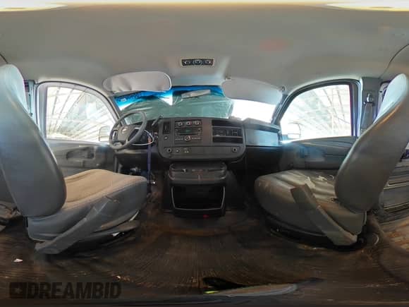 2010 Chevrolet Express Passenger LS with VIN 1GAZGPDG0A1167157, listed as a Copart auction lot 88460465 with 166,141 mi miles and Salvage title. Bid and sale history available at DreamBid. Image 13.