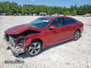 ✅ 2018 Honda Accord EX • VIN: 1HGCV1F49JA007850 • Лот: 85196915. Опубликован ранее на Copart с пробегом 62 386 миль. Бесплатный доступ к архиву аукционных продаж из США и подробный отчёт об истории автомобиля на DreamBid. Изображение 1.