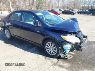 ✅ 2013 Toyota Corolla L • VIN: 2T1BU4EE1DC967043 • Lot: 43717237. Listed on IAAI with 115,089 mi. Free auction sales archive from the USA and detailed vehicle history report at DreamBid. Image 1.