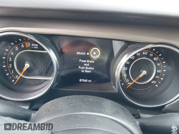 ✅ 2021 Jeep Wrangler Unlimited Sport S • VIN: 1C4HJXDG0MW510836 • Lot: 42072748. Listed on IAAI with 87,960 mi. Free auction sales archive from the USA and detailed vehicle history report at DreamBid. Image 7.