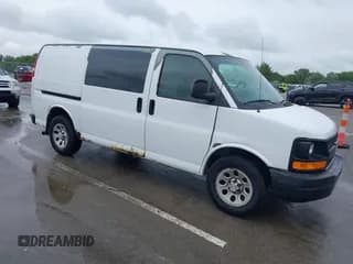 ✅ 2010 Chevrolet Express Cargo • VIN: 1GCUGADX3A1107386 • Lot: 42318466. Listed on IAAI with 242,009 mi. Free auction sales archive from the USA and detailed vehicle history report at DreamBid. Image 1.